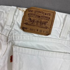 Levi's 550 White Jeans for Men for sale | eBay