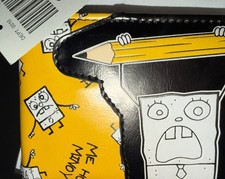 CTM Kid's Spongebob Doodle Bob Bi-Fold Wallet