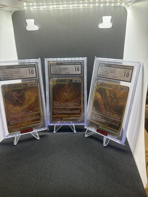 Set Of 3 CGC GEM MINT 10 Japanese Palkia, Dialga, Arceus VSTAR