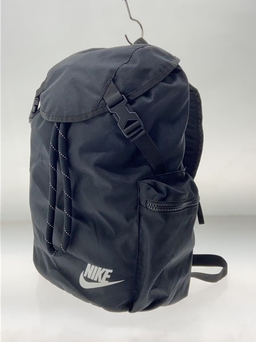 NIKE Heritage Daypack Backpack, Polyester, Black,… - image 2