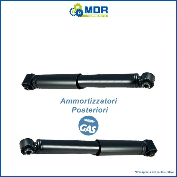 Set 2 StoßDäMpfer Hinten FüR Renault Megane III - 2008 -> 2015-image