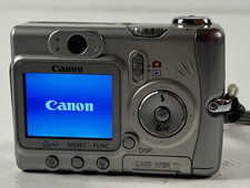 Canon PowerShot A520 Silver Digital Camera Compact Parts Or Repair