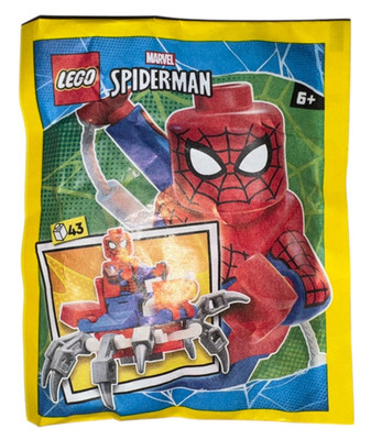 LEGO Marvel Minifigur | Spiderman mit Raupe | (682404) Paperbag NEU & OVP