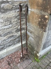 Vintage Wooden Ski  Poles / Wood Ski  Poles  / Antique Ski Poles