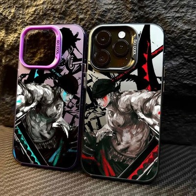 One Piece Luxury Anime Phone Case For iPhone 11 12 13 14 15 16 17 Pro Max Air