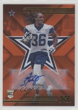 2018 Panini XR Rookies Orange Auto 39/49 Bo Scarbrough #156 Auto e6p