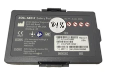 Zoll AED 3 Battery Pack 8000-000696 TESTED AND WORKING 84% FULL