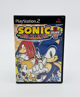 Sonic Mega Collection Plus (Sony PlayStation 2, 2004) PS2 Complete CIB - Tested