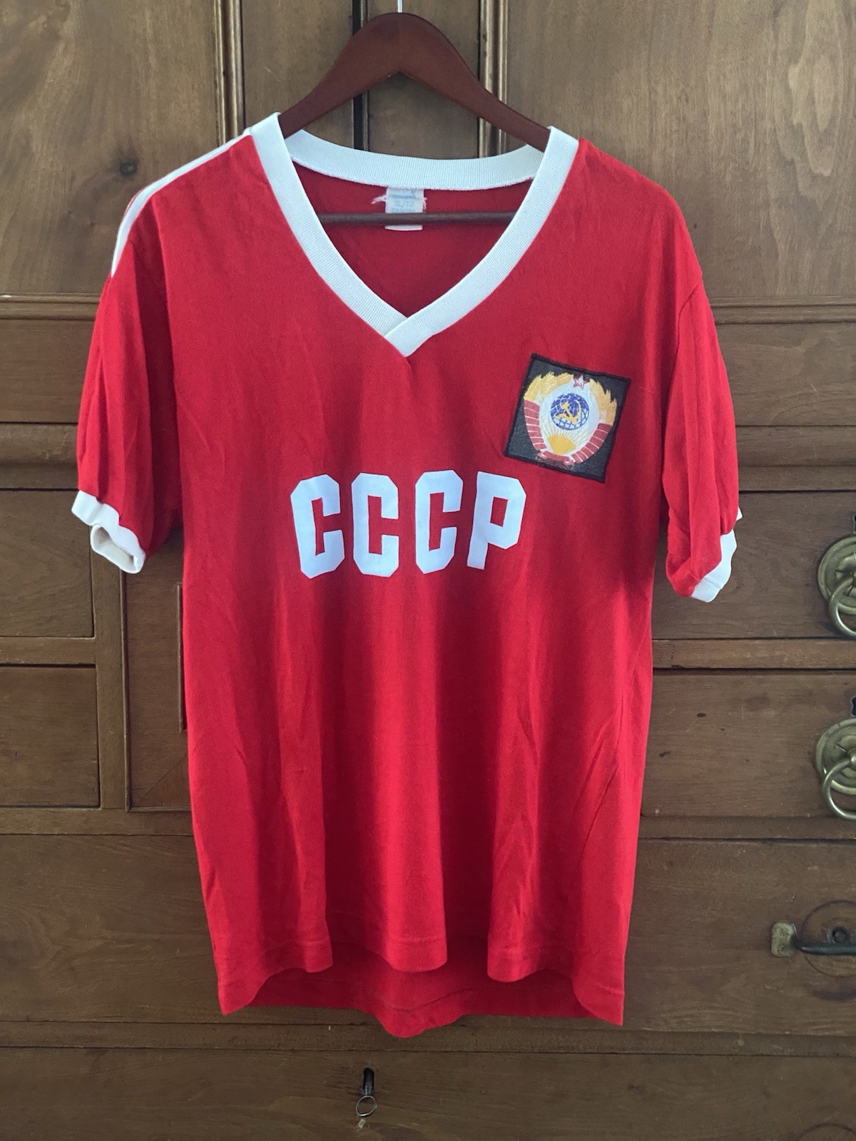Vintage 86 World Cup CCCP Men’s XL Soccer Jersey