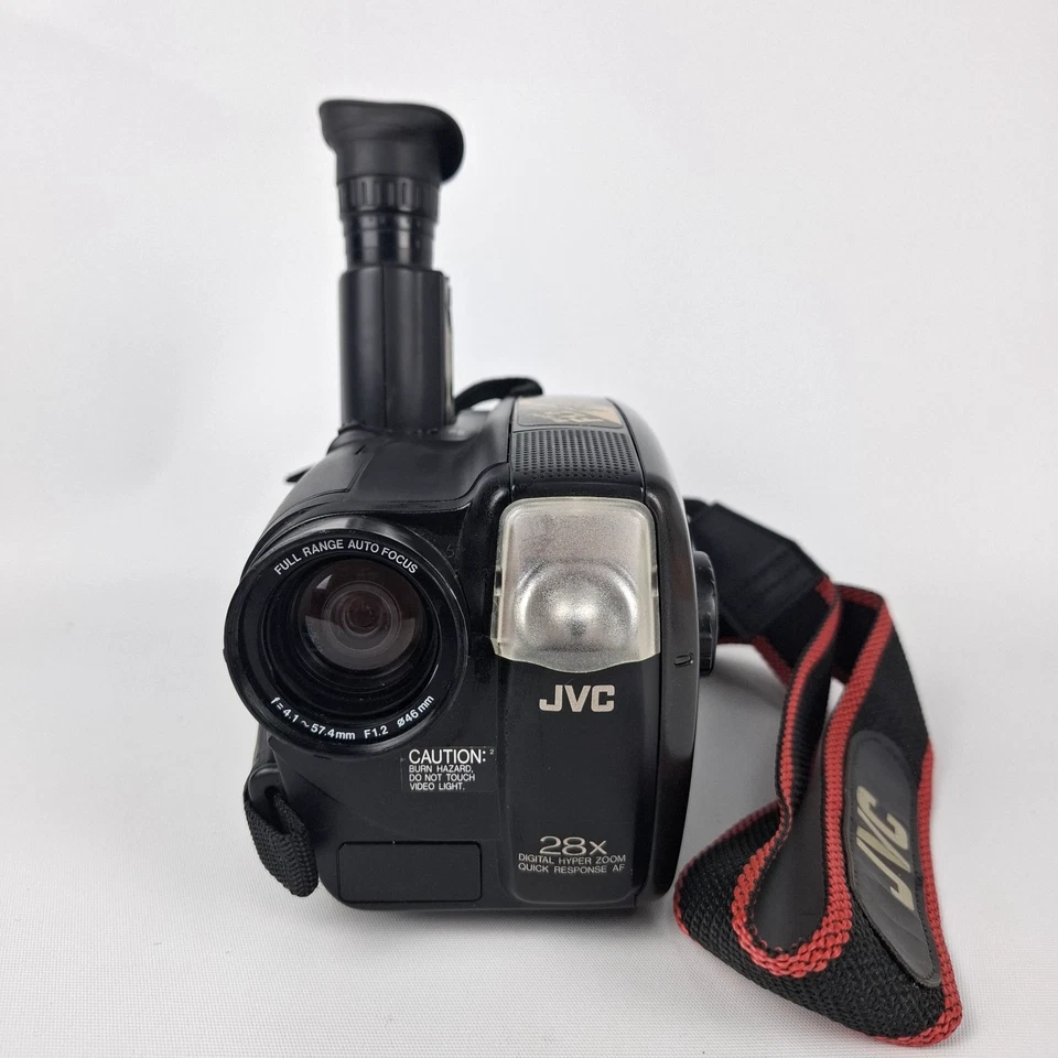 JVC Camcorder Video Camera Model GR-AX760E Compact VHS Battery Vintage Untested - Image 2 of 4