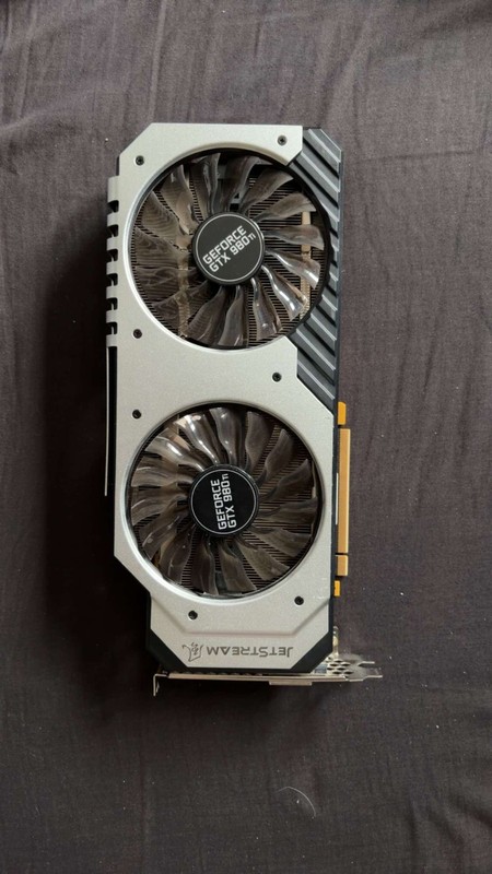 Palit GeForce GTX 980 Ti Jetstream 6GB Gaming Graphics Card - Tested and Working