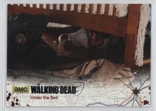 2016 Cryptozoic The Walking Dead Season 4 Part 2 Black Foil Under Bed #42 7i8