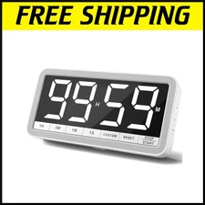 Versatile Digital Timer with Strong Magnetic Suction - Great for Home & School