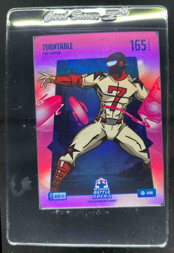 2024 Bo Jackson Battle Arena Alpha Turntable Battlefoil SSP Gum First #BGBF-23