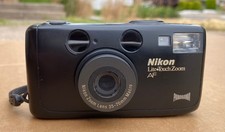 Nikon Lite Touch Zoom AF 35-70mm BLACK Point Shoot Film Camera Tested