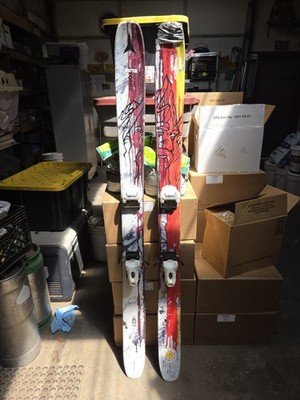 Atomic Bent 110 172cm Freeride Skis w/ Tyrolia Attack Bindings Multicolor 110mm
