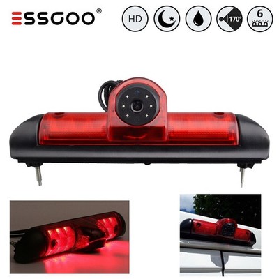 Essgoo 170° Wide Angle Brake Light Reverse Camera For Fiat Ducato Peugeot Boxer
