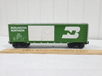 MTH 30-7456 Rail King Burlington Northern 40 Double Door Box Car BN O-27 NO Box 