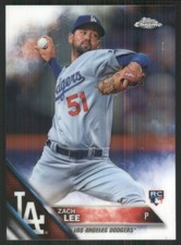 2016 Topps Chrome #171 Zach Lee RC Los Angeles Dodgers 46063