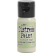 3 Pack - Tim Holtz Distress Paint Flip Top 1oz-Bundled Sage - TDF-52975