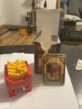 2025 McDonald's Minecraft Adult Happy Meal FRY HELMET w/Unused Code Card