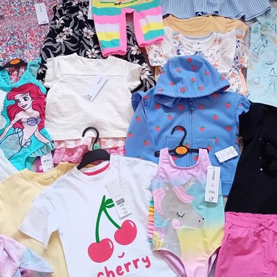 Riesiges Sommerpaket Mädchen 2-3 Jahre neu mit Etikett F&F George Nutmeg bezahlt £357
