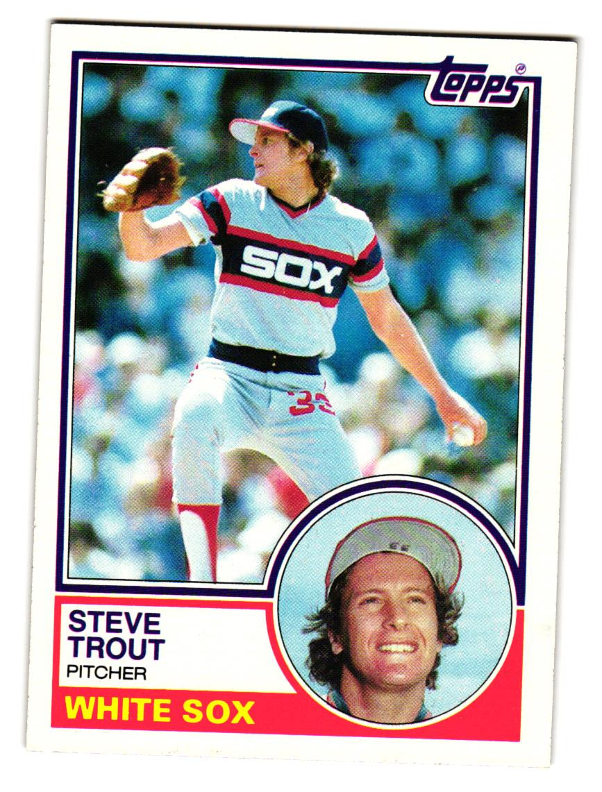 1983 Topps - Steve Trout #461 Chicago White Sox
