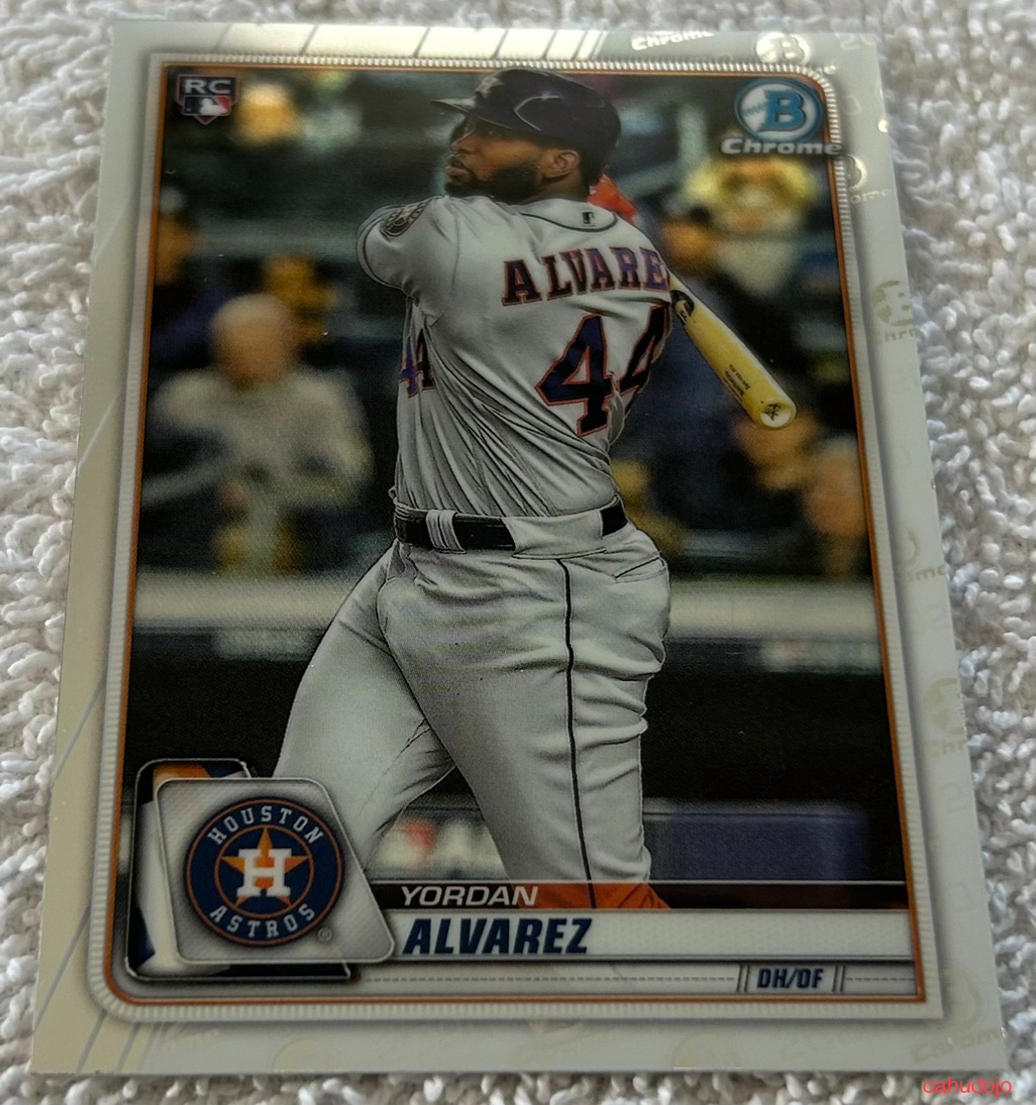 2020 Bowman YORDAN ALVAREZ #25 Rookie Chrome Houston Astros RC