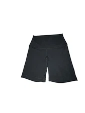 90 Degree by Reflex Interlock Everyday 7” Shorts Women’s Sm Black Biker Athletic