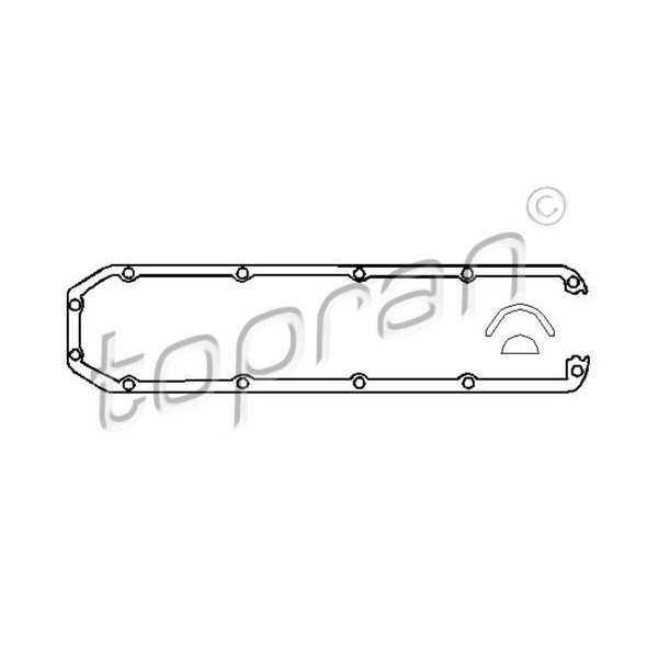 Topran Dichtungssatz Zylinderkopfhaube FüR Audi 100 44 44Q C3 43 C2 80 81-image