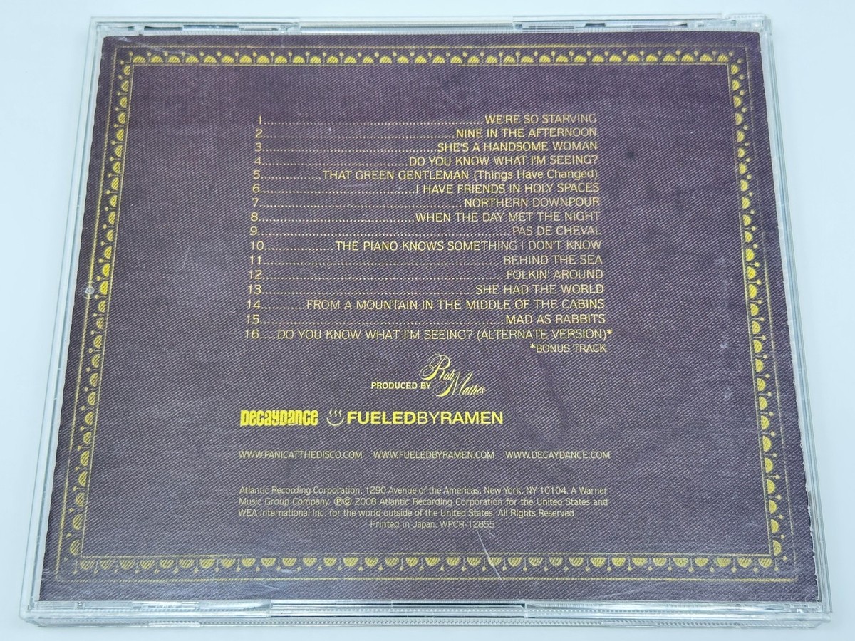 CD] Panic At The Disco Pretty. Odd. Japan Import Bonus Track WPCR