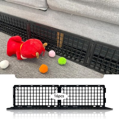 16 PCS Under Couch Blockers for Bed Couch Furniture Underneath Stop from Gett...