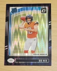 2024 Panini Donruss Optic - Rated Rookie Bo Nix #209 Purple Shock Prizm (RC)