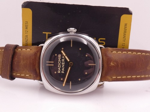 PANERAI RADIOMIR S.L.C. 3 DAYS PAM00425 BOX&PAPERS 2015 HAND WINDING STEEL WATCH
