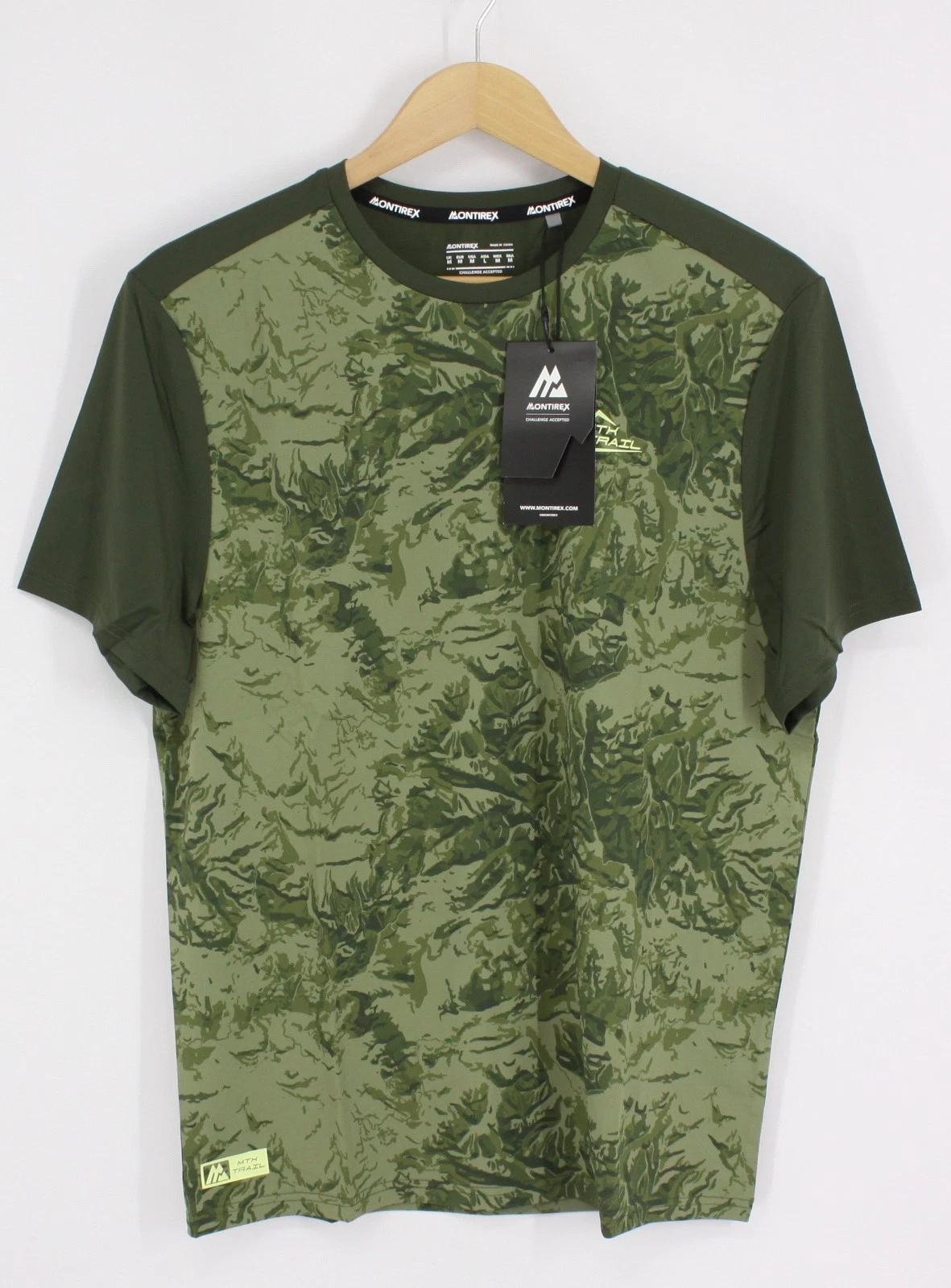 MONTIREX MENS MTX TRAIL TRIAX T-SHIRT ELM/ORCHARD GREEN RRP £40 IB
Opens in a new window or tab