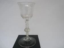 Twist filigree wine glass, 18th century (20507)