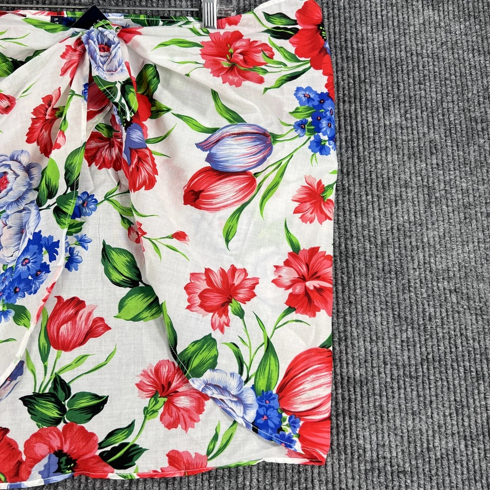 Falda Ralph Lauren para mujer grande envolvente floral nueva con etiquetas Foto 3 de 4