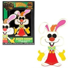 ROGER RABBIT FUNKO POP PIN METALLICO 06 DISNEY DA 10 CM