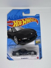Hot Wheels Mazda RX-7 Black 1:64 Diecast Car Factory Fresh 1995 Series