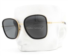 Tory Burch Sunglasses Polished Black on Gold TY 6101 336687 with Pouch