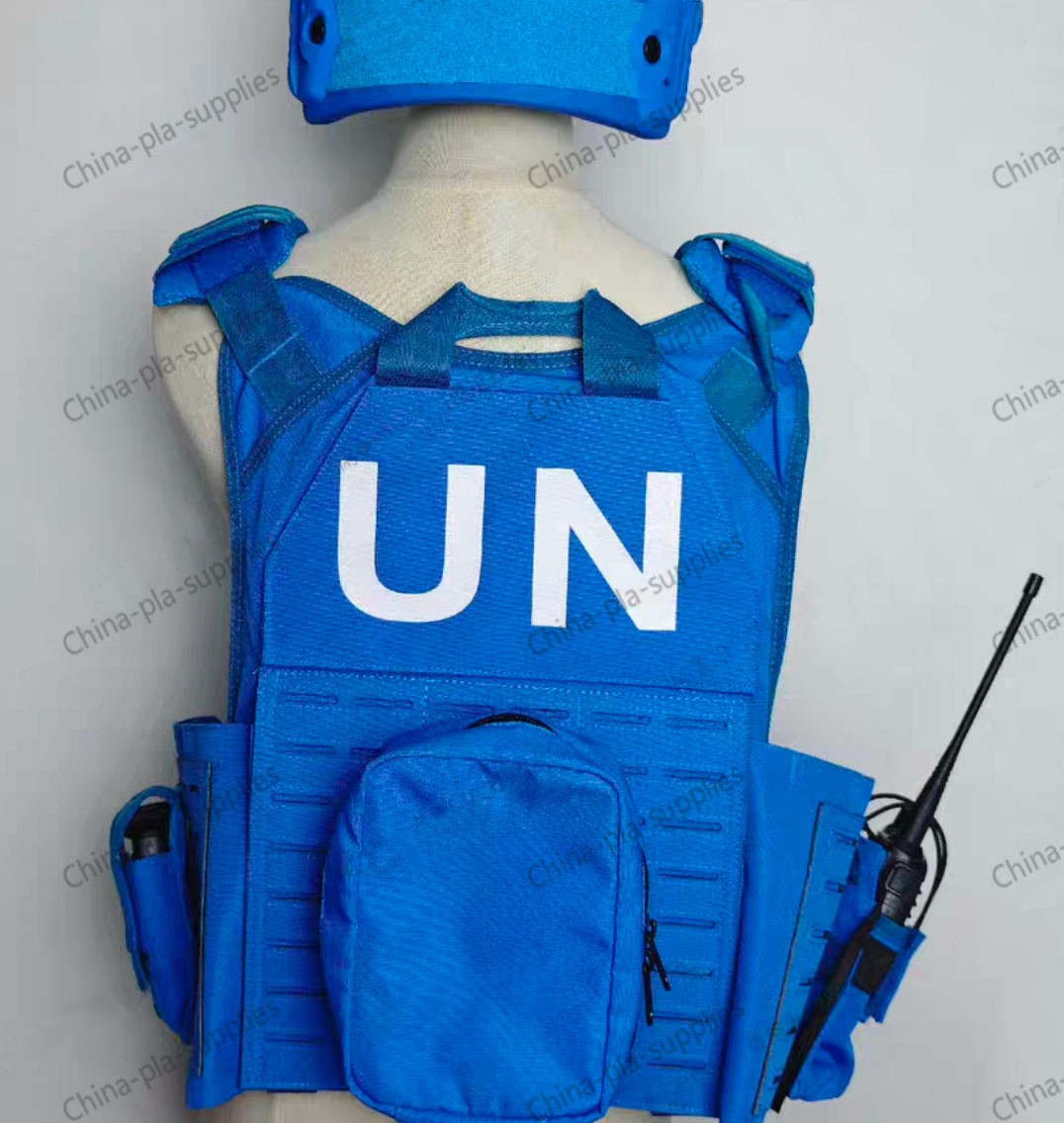 New issue Chinese PLA Peace Keeping Force UN Plate Carrier Tactical Vest