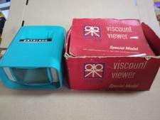 Viscount Viewer With Box Vintage 2" X 2" Slides View Untested 