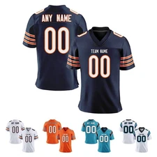 Custom Football Jersey Personalized Name Number Sports Shirt for Men Women Kids