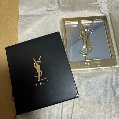 Yves Saint Laurent YSL Logo Beauty Makeup Mirror in Box | eBay