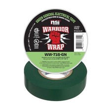 Warriorwrap General 3/4 In. X 60 Ft. 7 Mil Vinyl Electrical Tape, Green