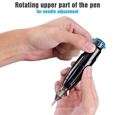 Tattoo Pen Machine with RAC Cord Aluminum Alloy for Tattoo Artist  Beginner