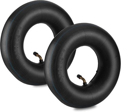 2.50-4 Inner Tube 2 Pack Bent Valve Wheelbarrow Scooter