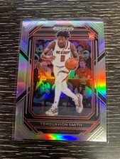 2023 Prizm Draft Picks #10 Terquavion Smith Silver Prizm RC NC State 1AC