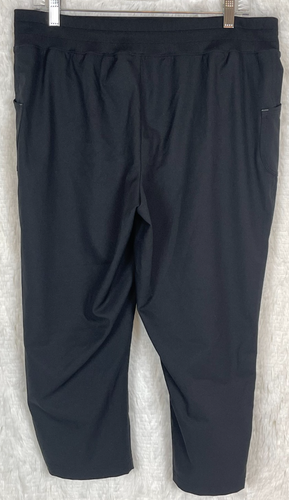 Made For Life Large Black Capri Pants Elastic Waist Pockets - Picture 4 of 4