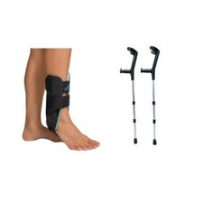 Hand-/Gehstock Orthopädisch + Fußkettchen M...